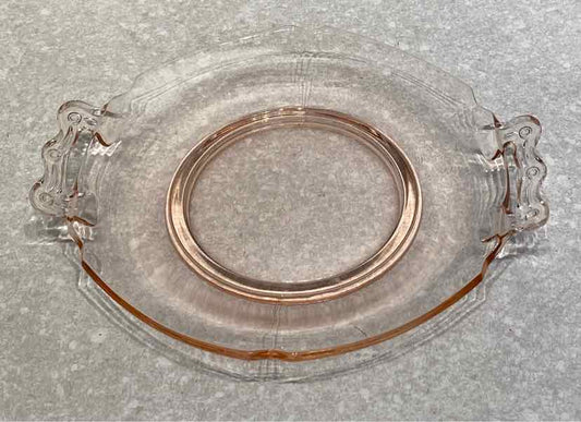 Pink Handled Plate
