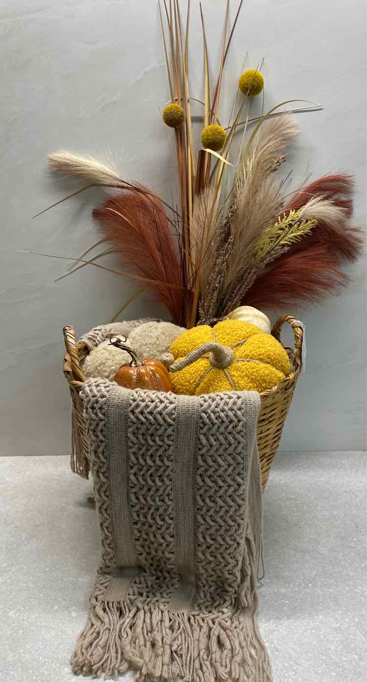 Basket With Contents