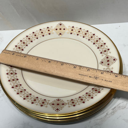 Set of 6 Lenox Dimensions Eternal Plates 9 3/4"