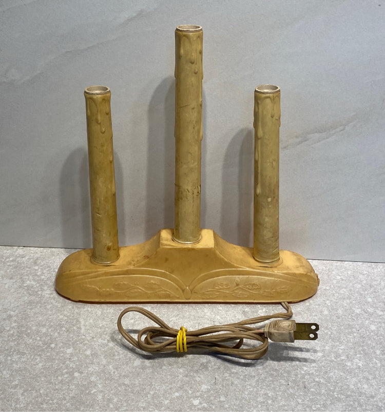 3-Light Candle Lamp