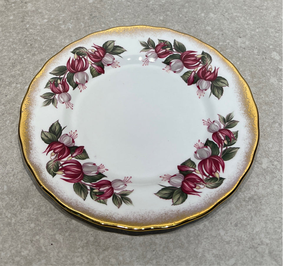 England "Fuchsia" Plate
