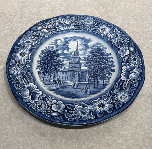 Liberty Blue Plate