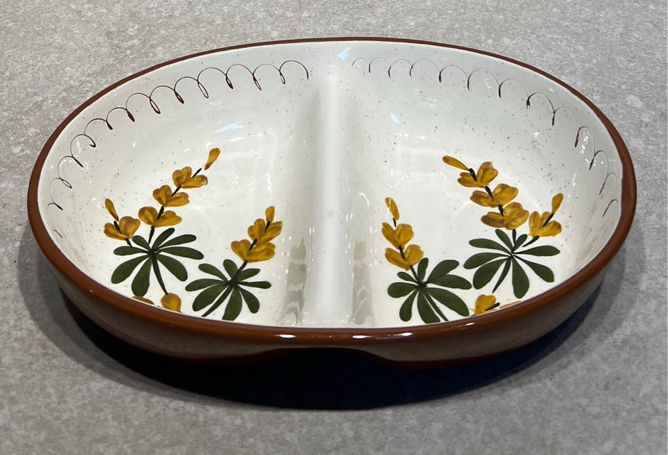 Stangl Divided Bowl
