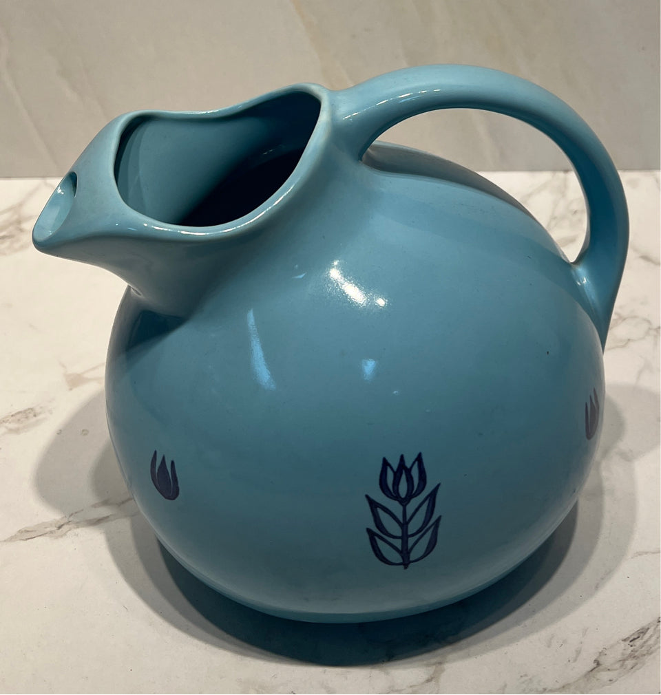 Blue Tulip Pitcher