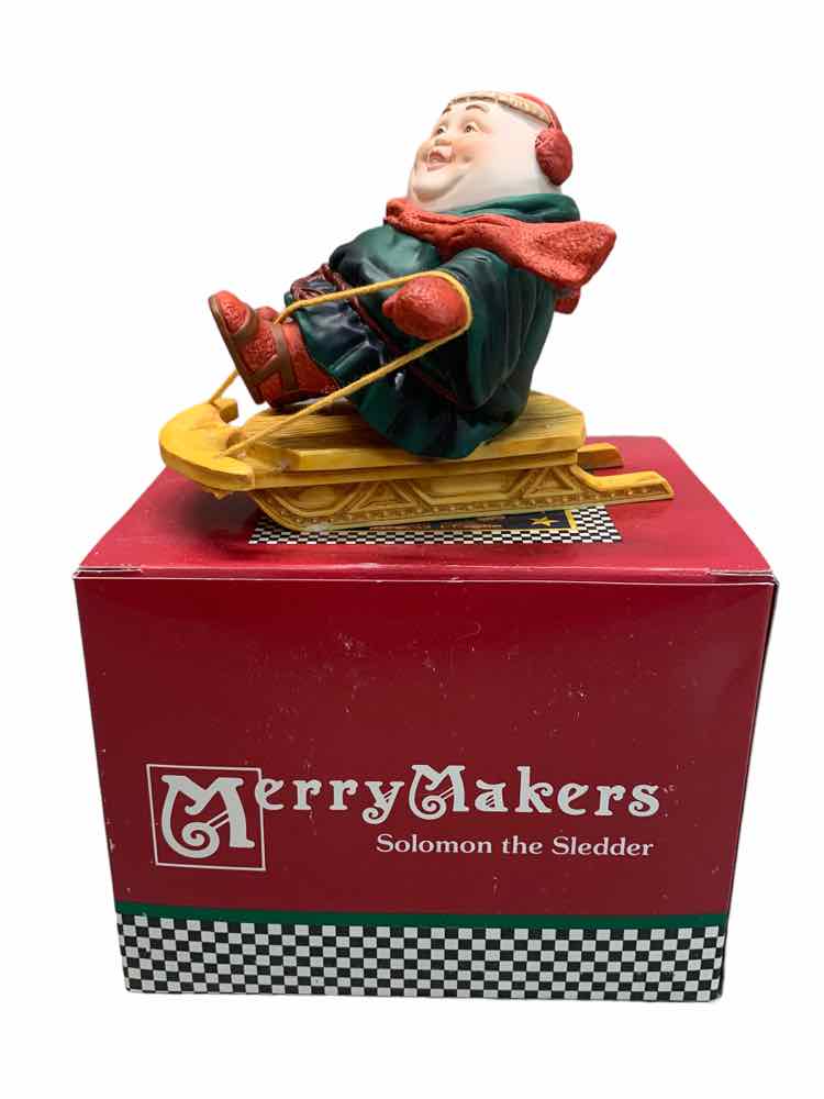 Merry Makers Solomon The Sledder