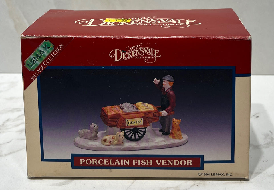Lemax Fish Vendor