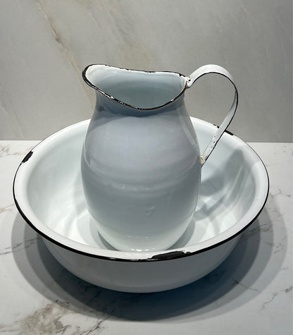 Pitcher and Bowl