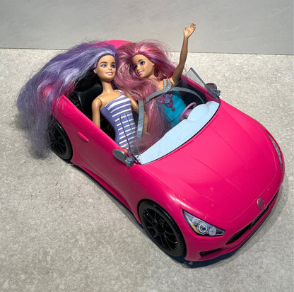 Barbie Car with Barbies