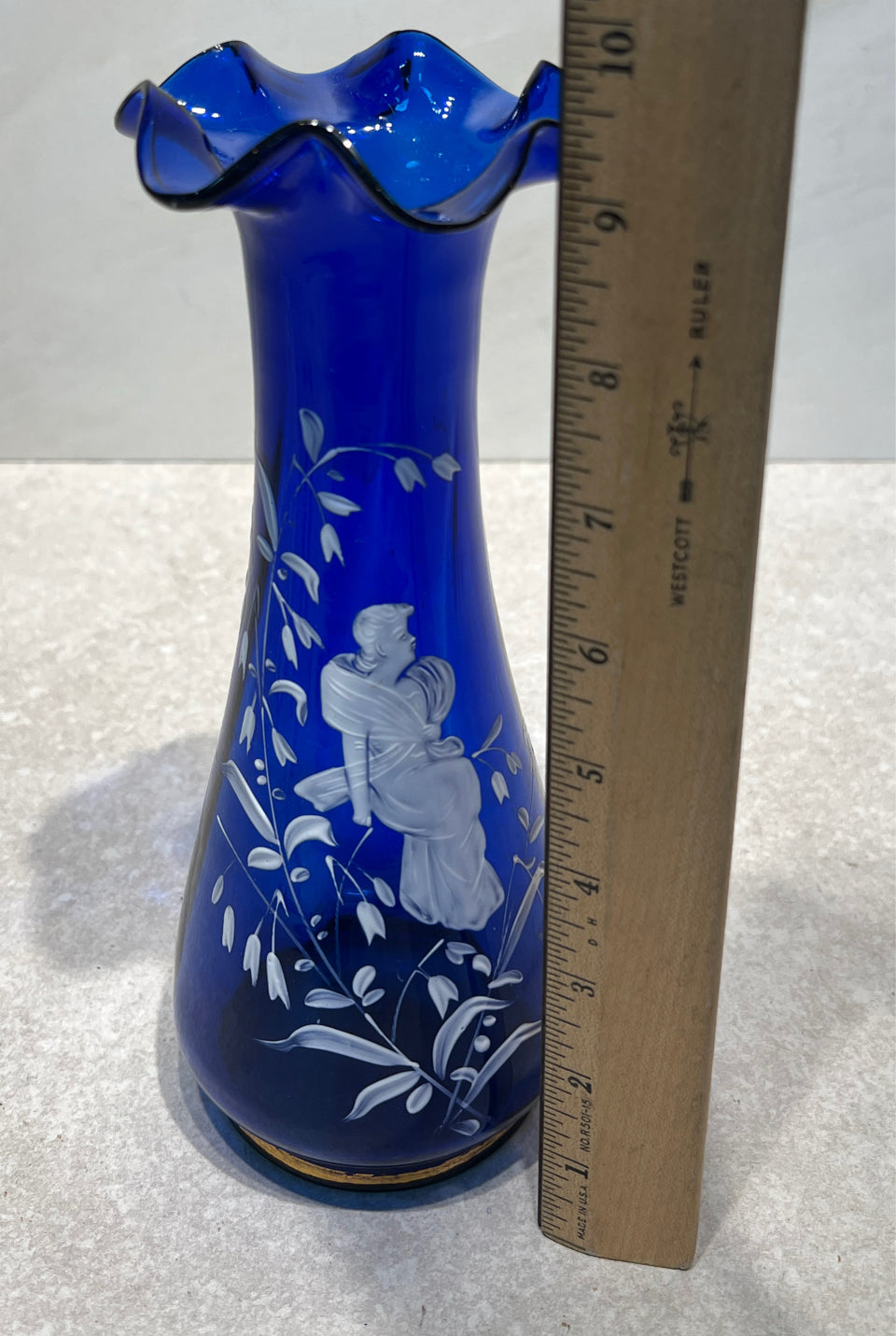 Mary Gregory Style Vase