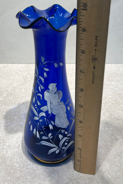 Mary Gregory Style Vase