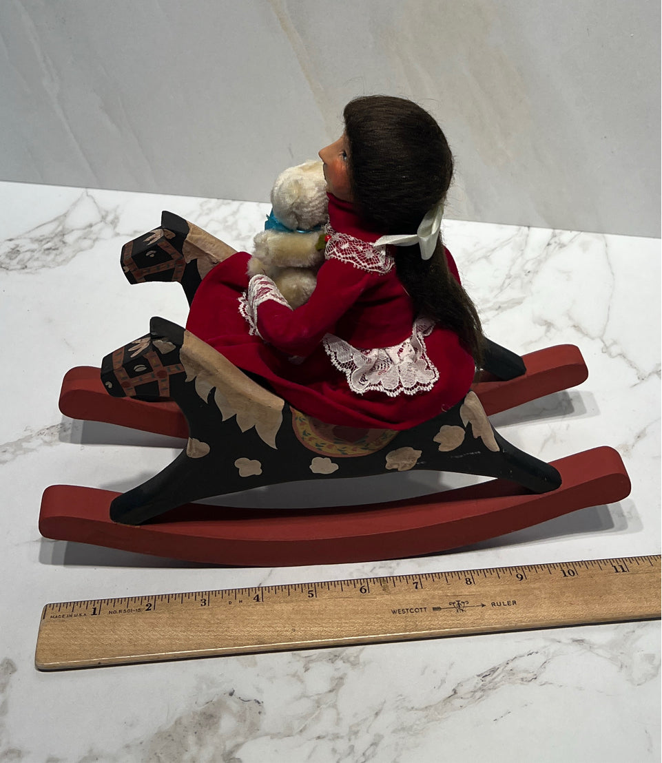 Byers Choice Rocking Horse