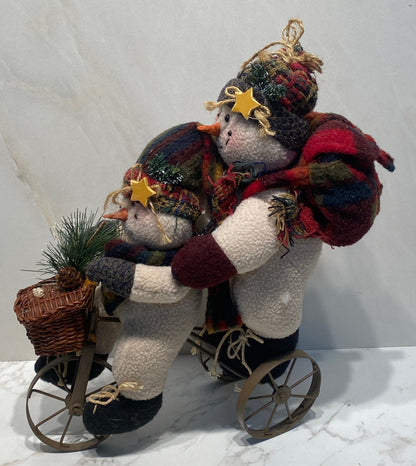 Snowmaen on Bike