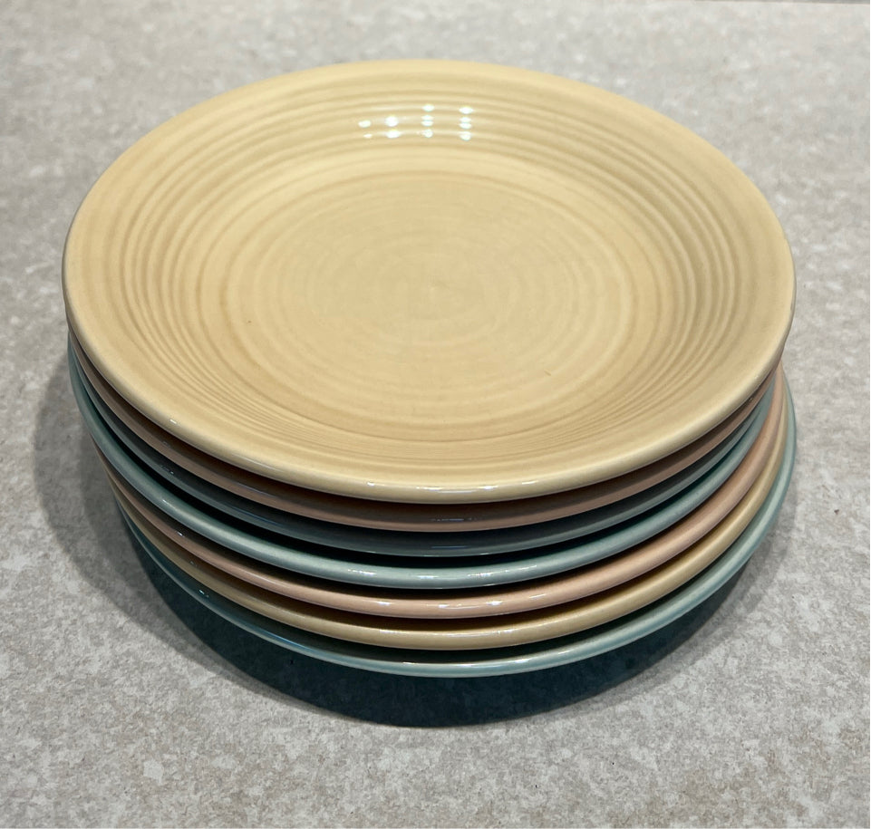 Set of 7 Franciscan Plates