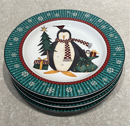 Set of 4 Debbie Mumm Plates
