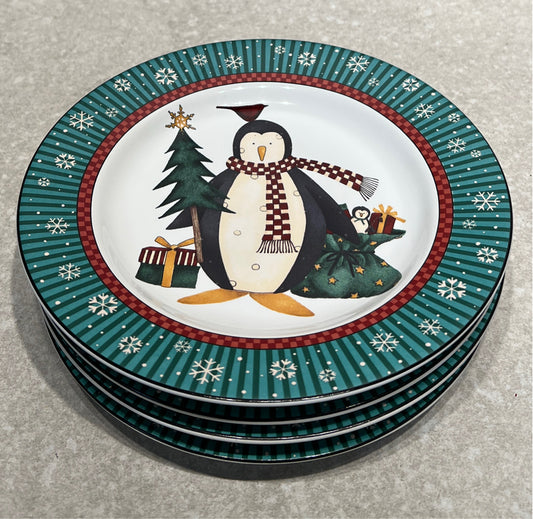 Set of 4 Debbie Mumm Plates
