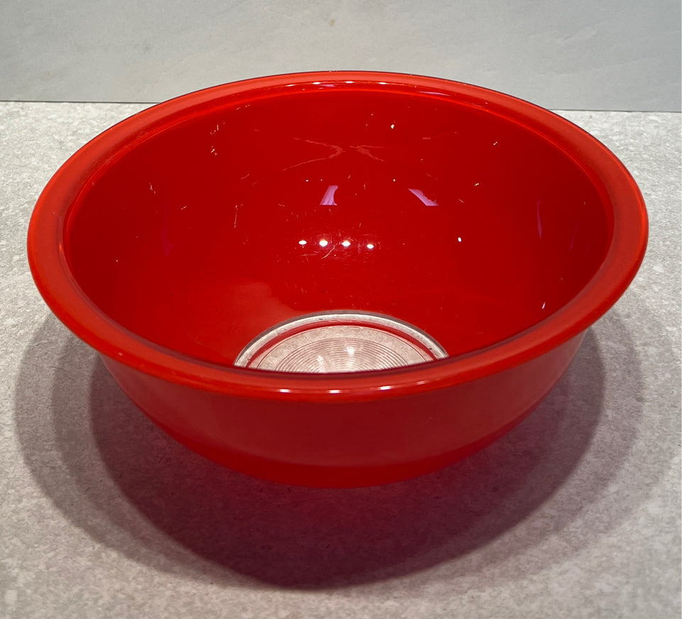 Pyrex Red Bowl