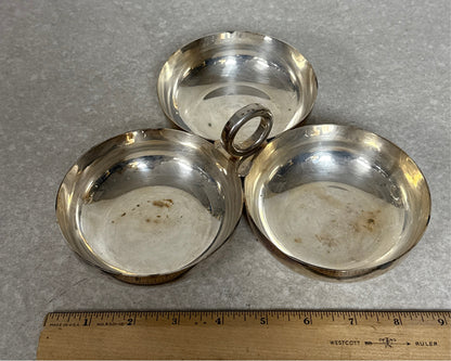 Bloomingdales Silverplate Divided Dish