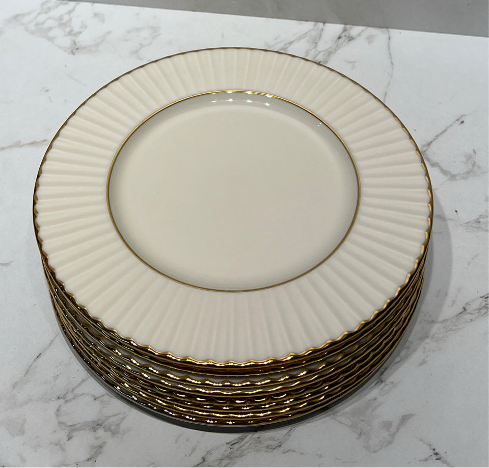 Set of 8 Lenox Salad Plates