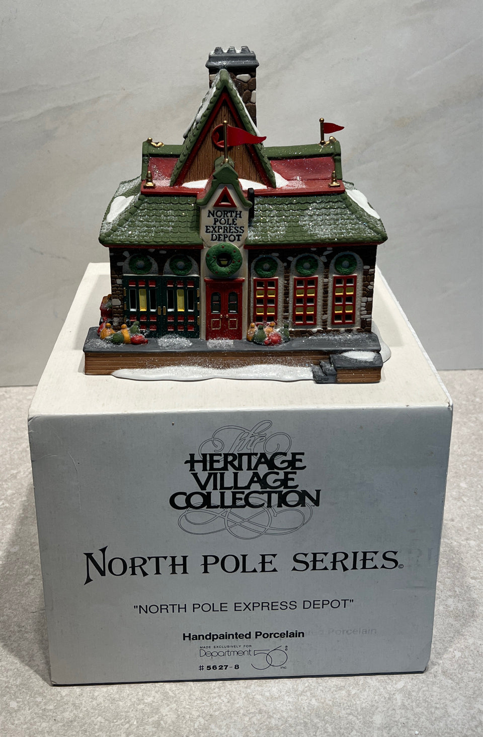 Dept. 56 North Pole Express Depot