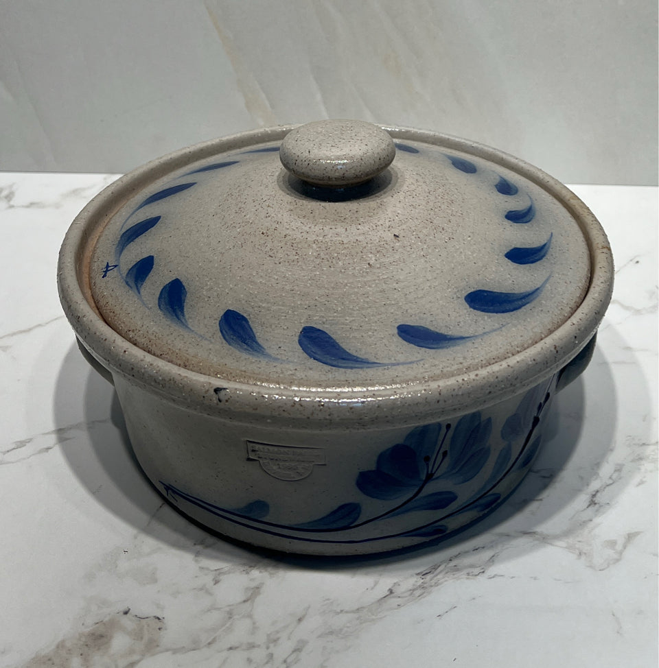 Salmon Falls Covered Bowl - as is