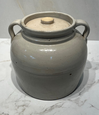 Covered Bean Pot