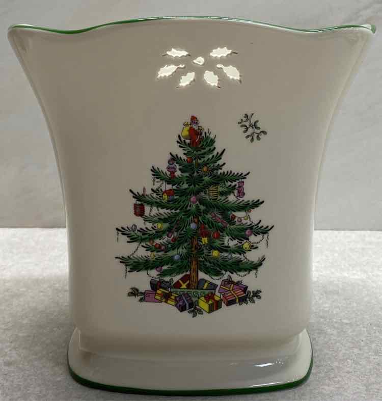 Spode Square Vase