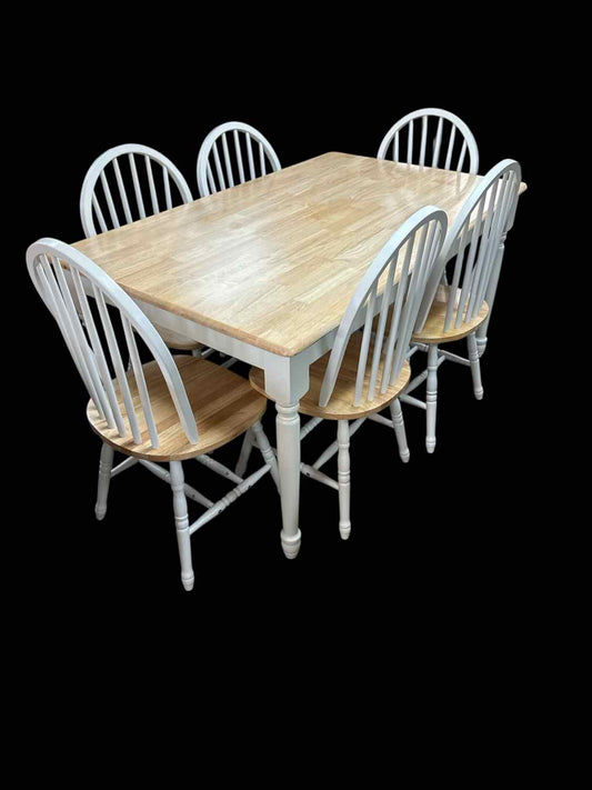 Table and 6 Chairs