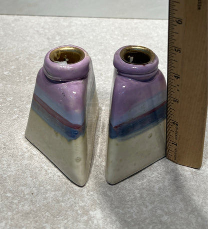 Pat Kelly - Cape Cod - Pair of Candleholders