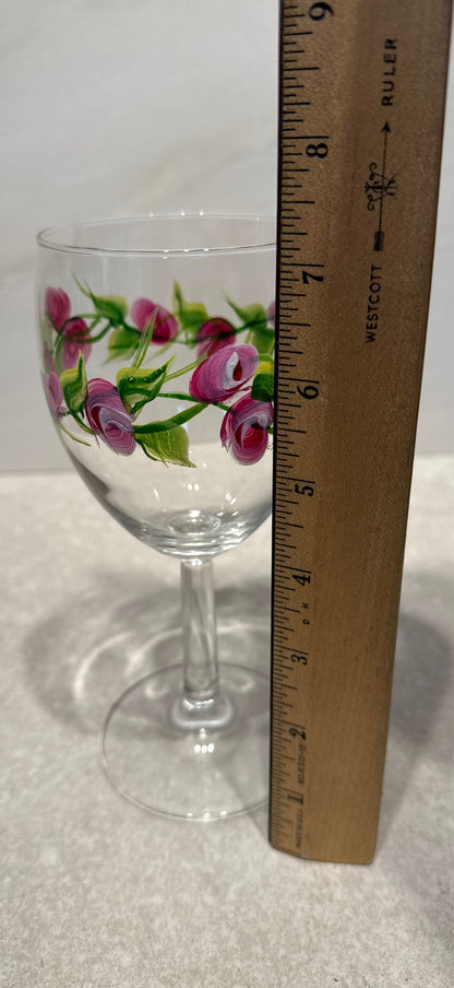 Set of 4 Handpainted Glasses