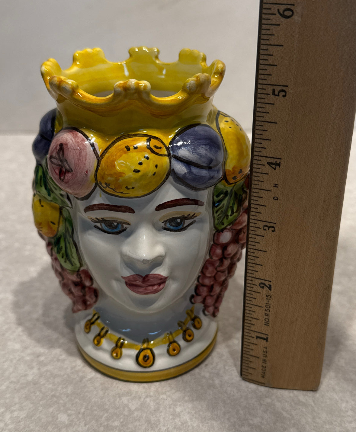 Moor's Head Caltagirone Vase