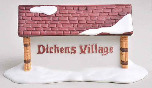 Dept. 56 Dickens'  Villge Sign