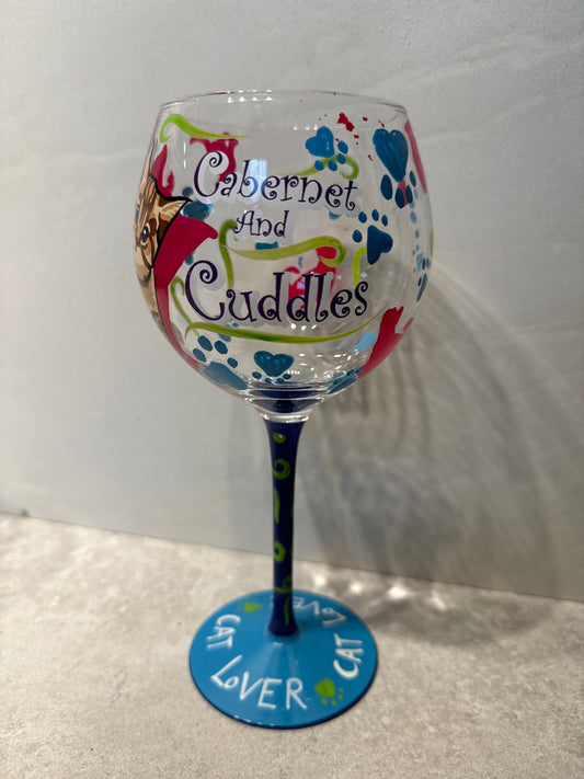 Cat Lover Glass