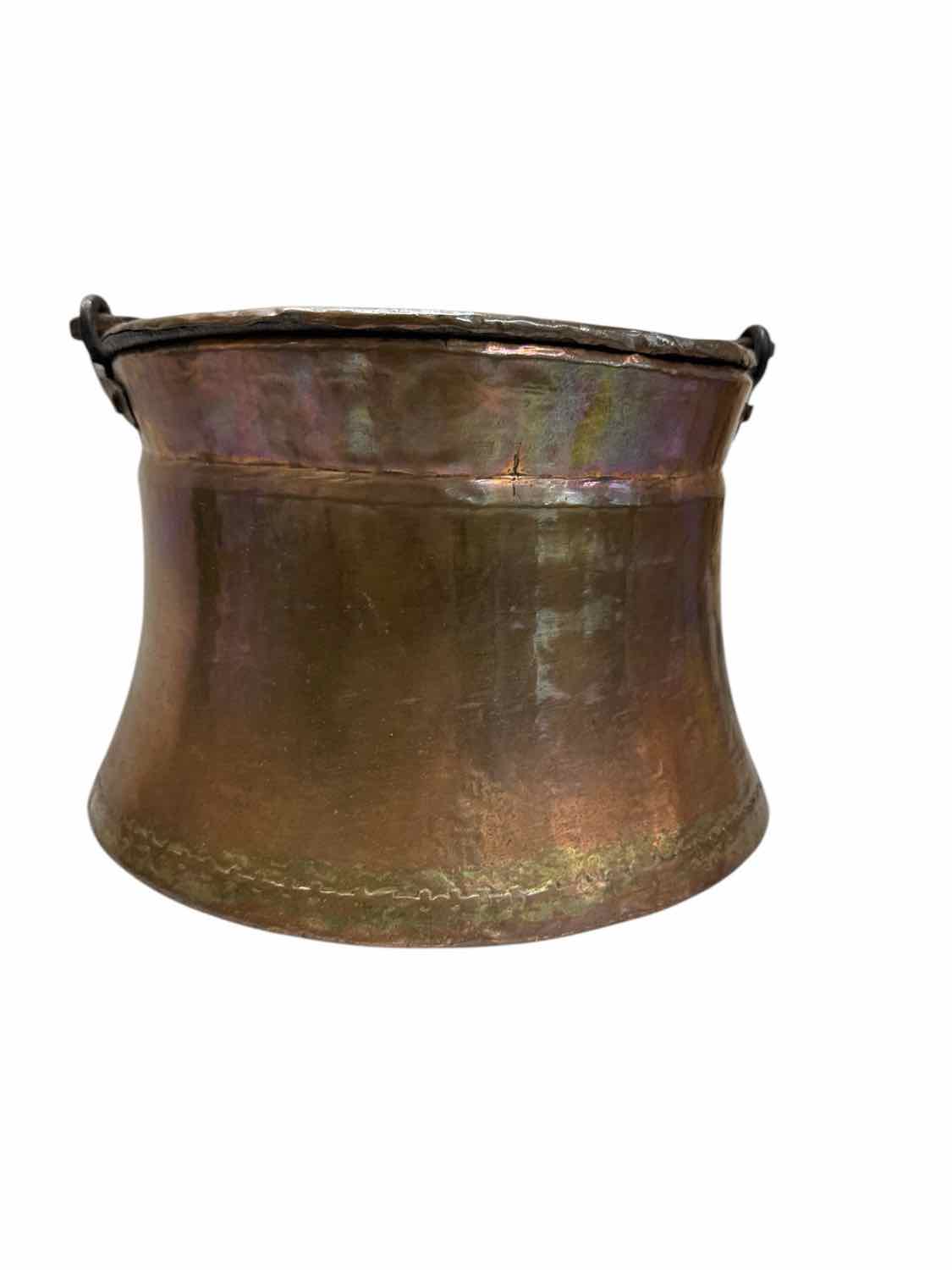 Copper Handled Bucket