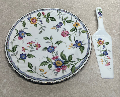 Cake Plate with Server