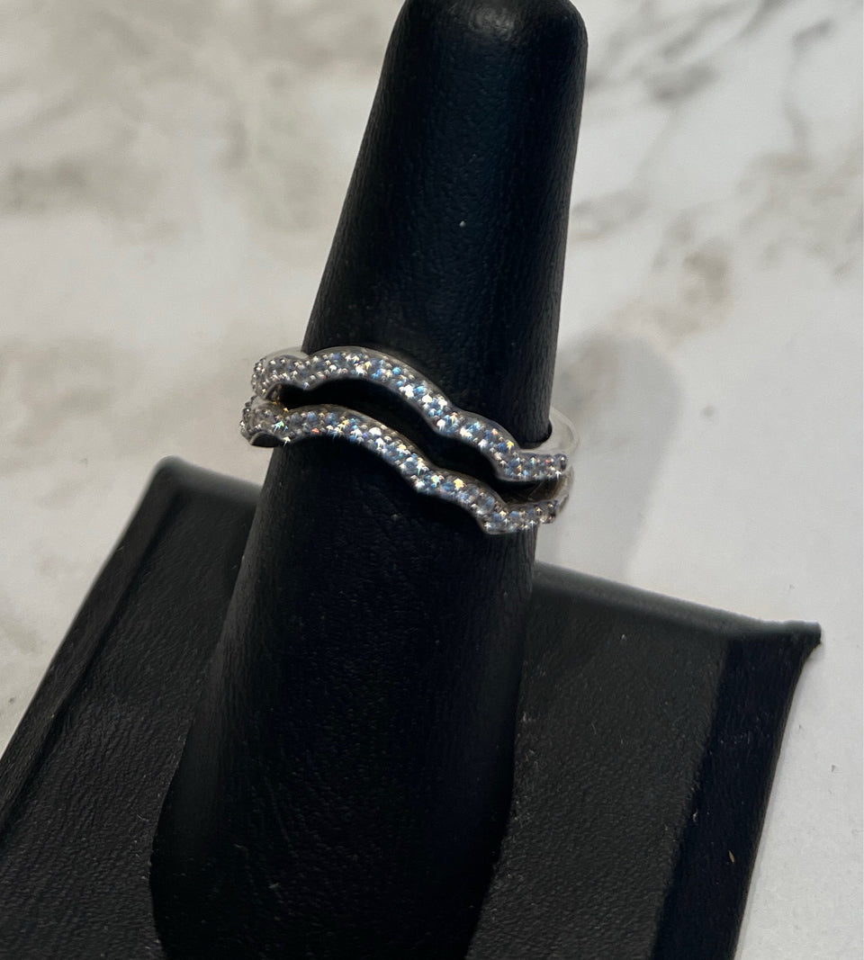 Set of 2 Sterling Rings - Size 7