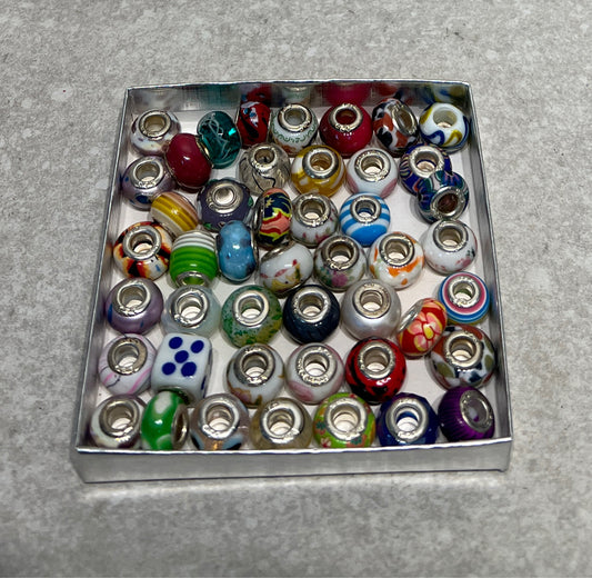 Lot of Sterling Beads
