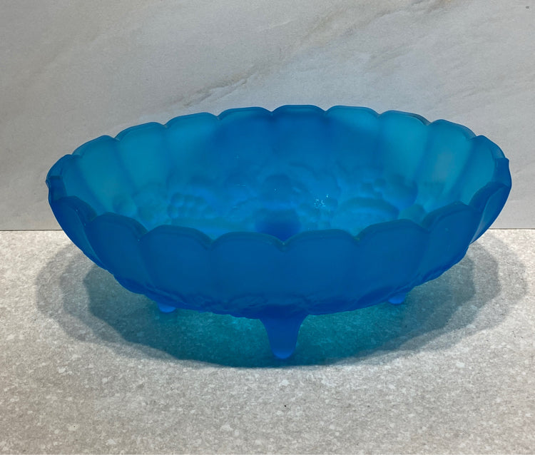 Blue Fruit Bowl