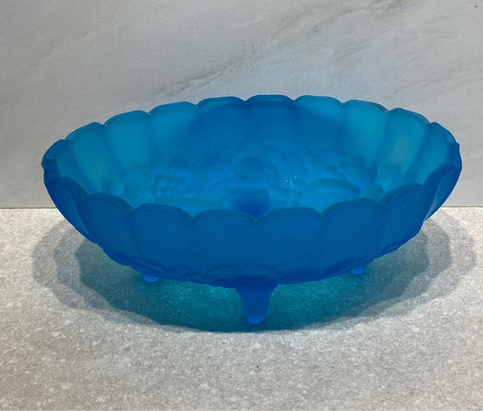 Blue Fruit Bowl