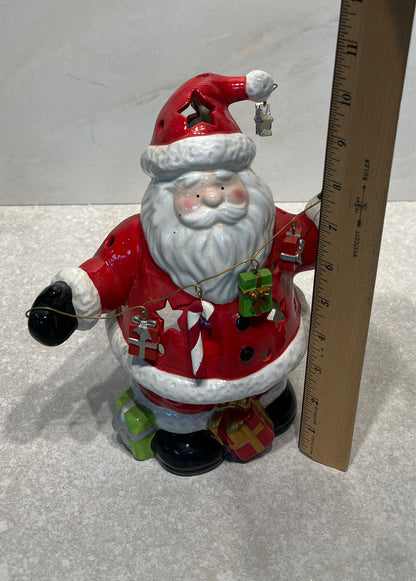 Santa Candleholder