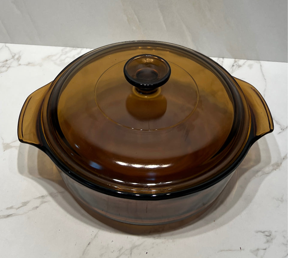 Covered Anchor Hocking Dish