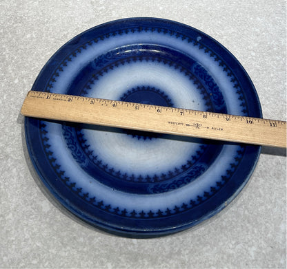 Flow Blue Plate