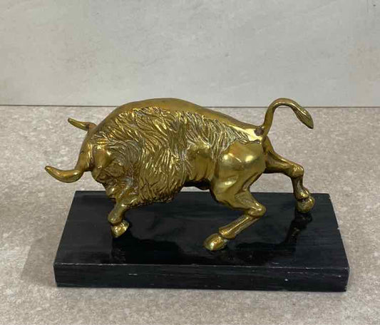 Brass Charging Bull