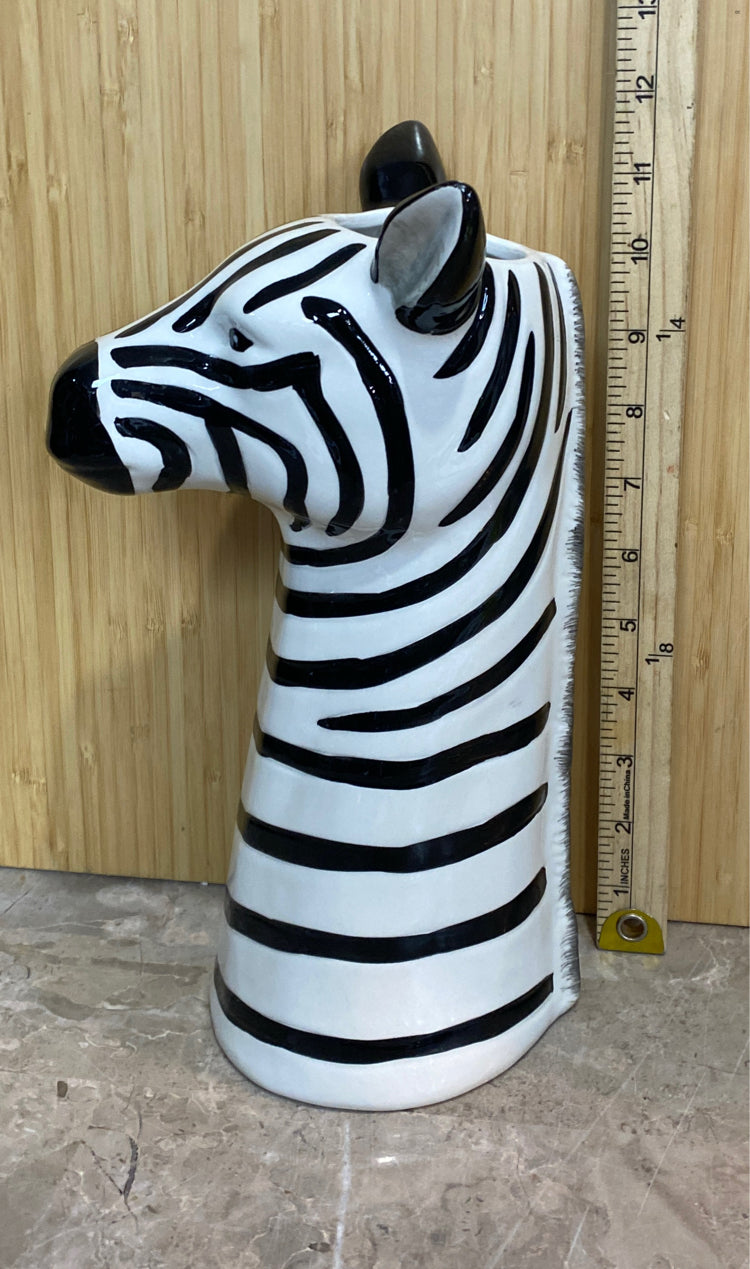 Zebra Vase