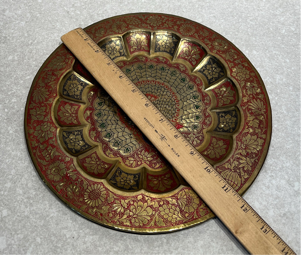 Peacock Plate