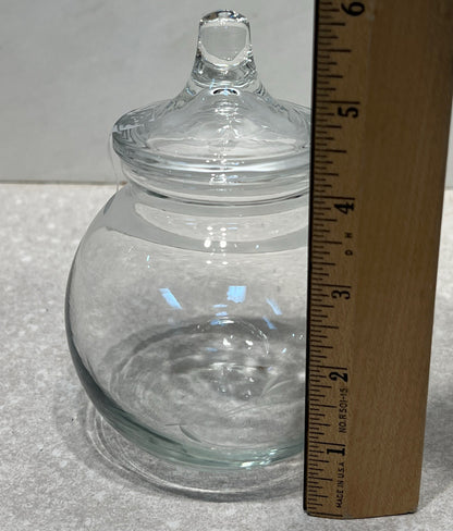 Covered Princess House Jar