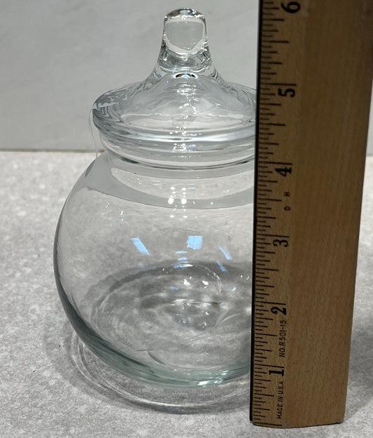 Covered Princess House Jar