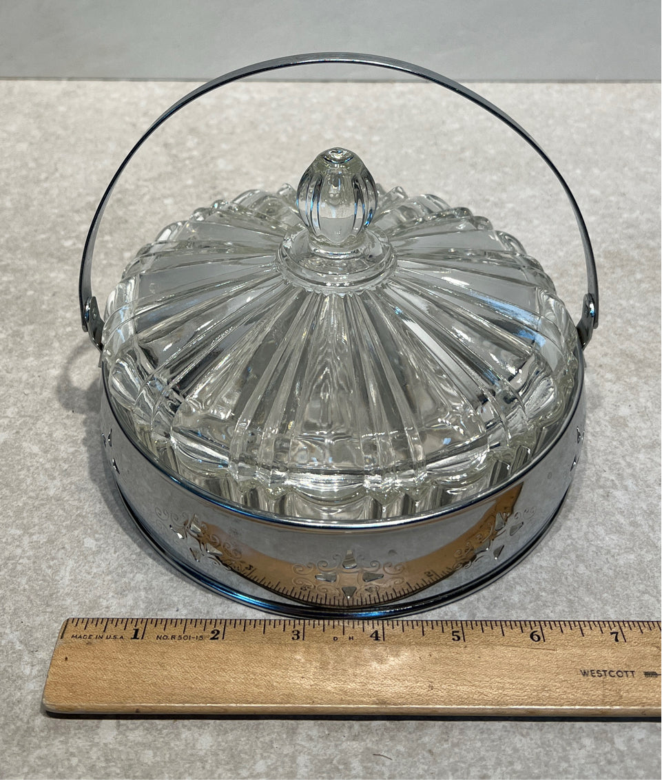 Candy Dish in Basket