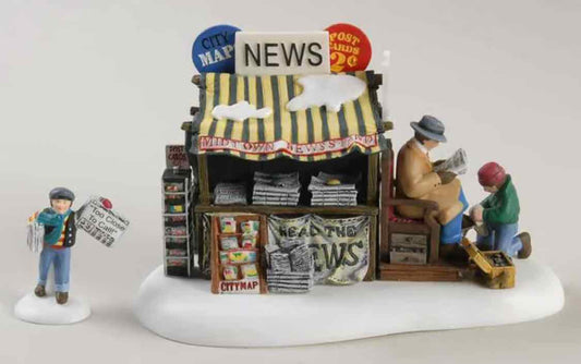 Dept. 56 Midtown Newsstand