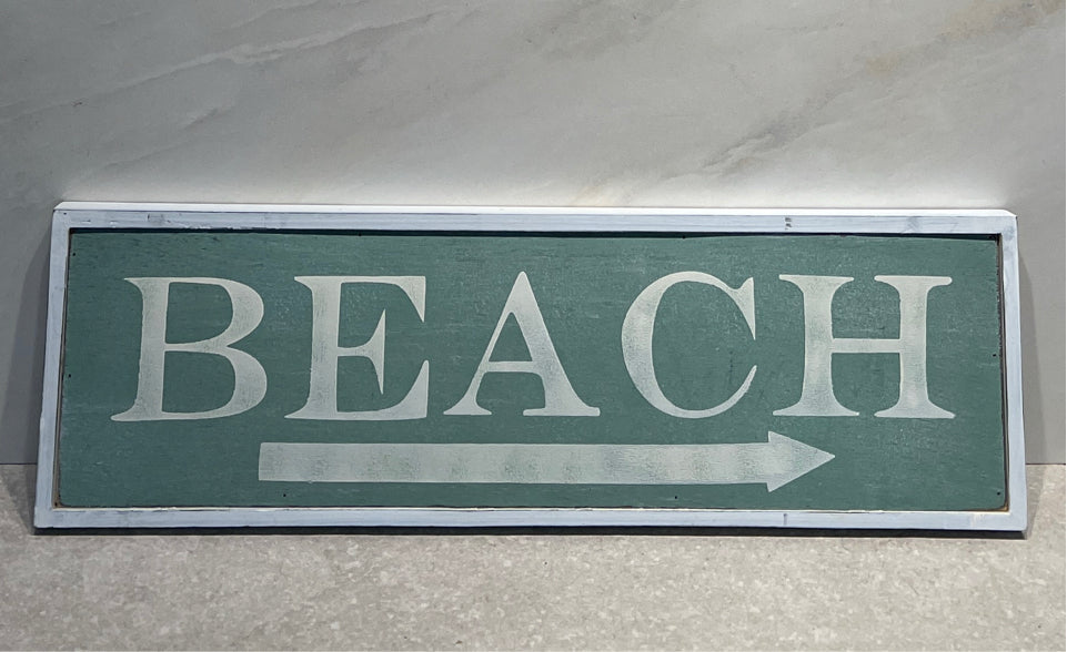 Beach Sign