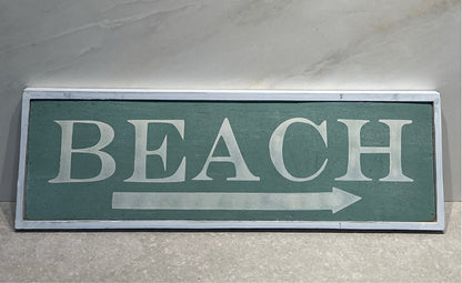 Beach Sign